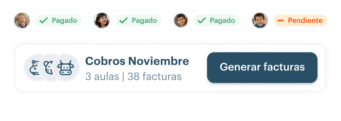 Captura de pantalla de Toda la facturación de tu centro, automatizada y bajo control