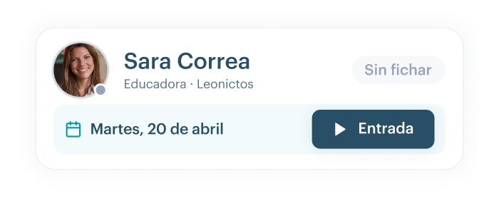 Captura de pantalla de Registra la jornada de tu equipo de forma ágil y sencilla