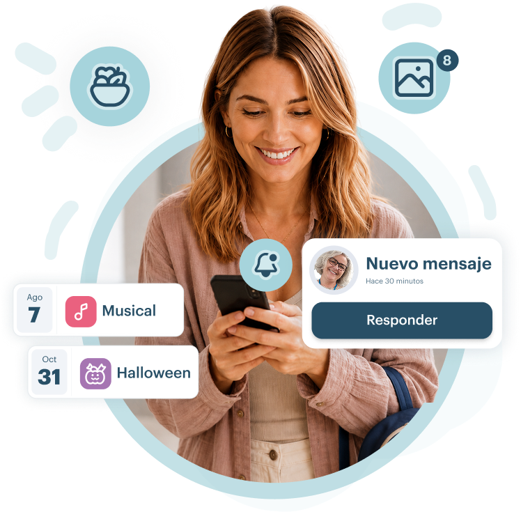 App de familias para escuelas infantiles