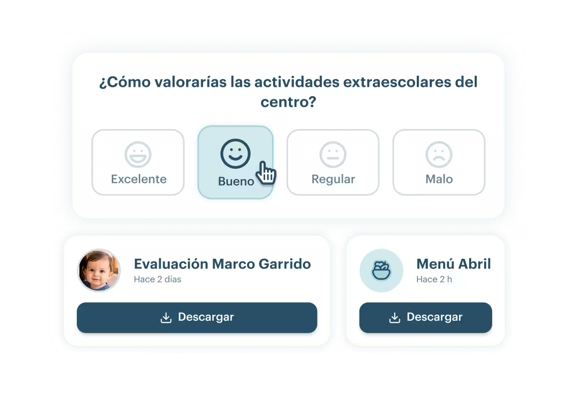 Cercanía con el centro infantil en KinderUp